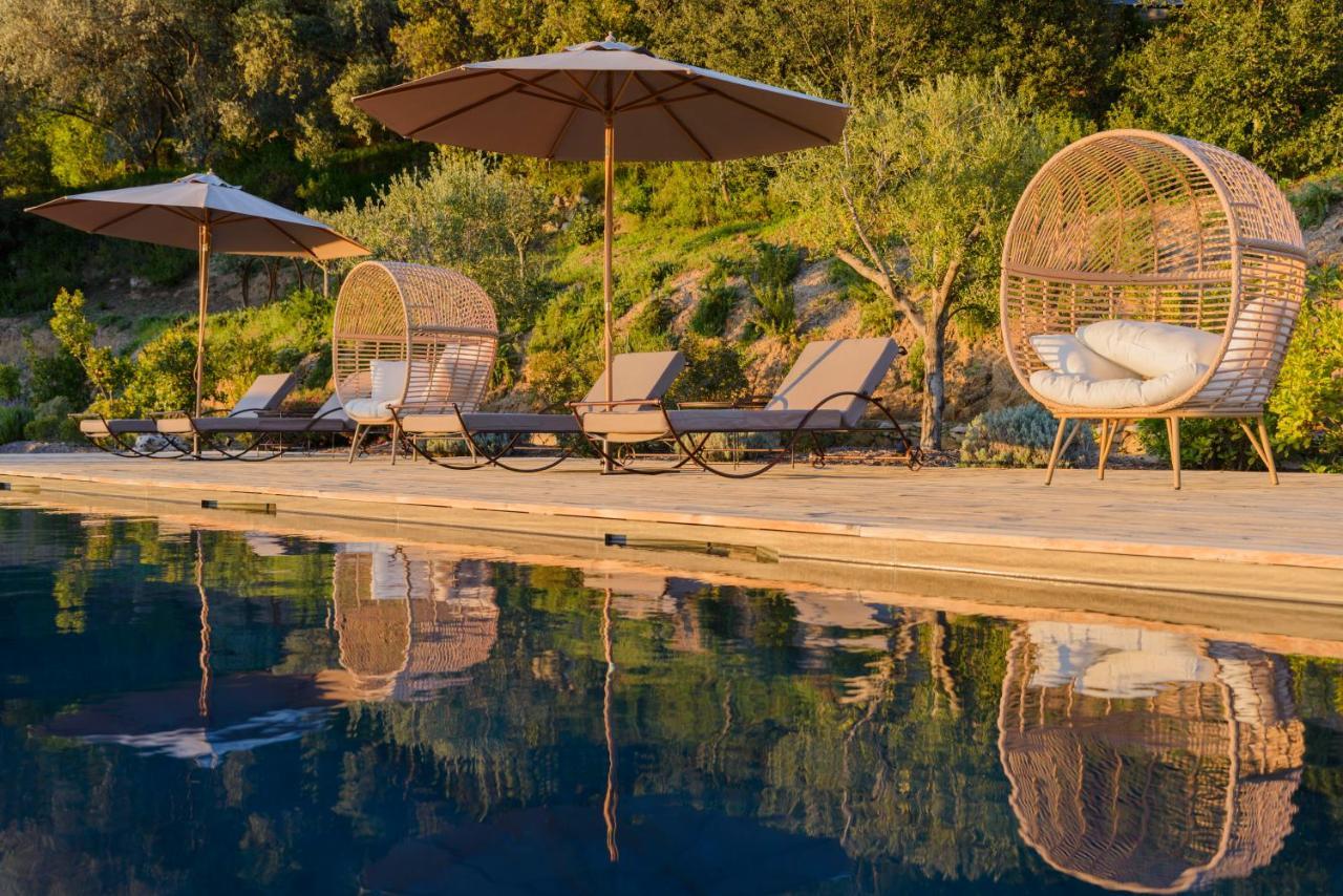 Terre De Maquis, Maison D'Hotes Vue Mer Corse Sari-D'orcino Esterno foto