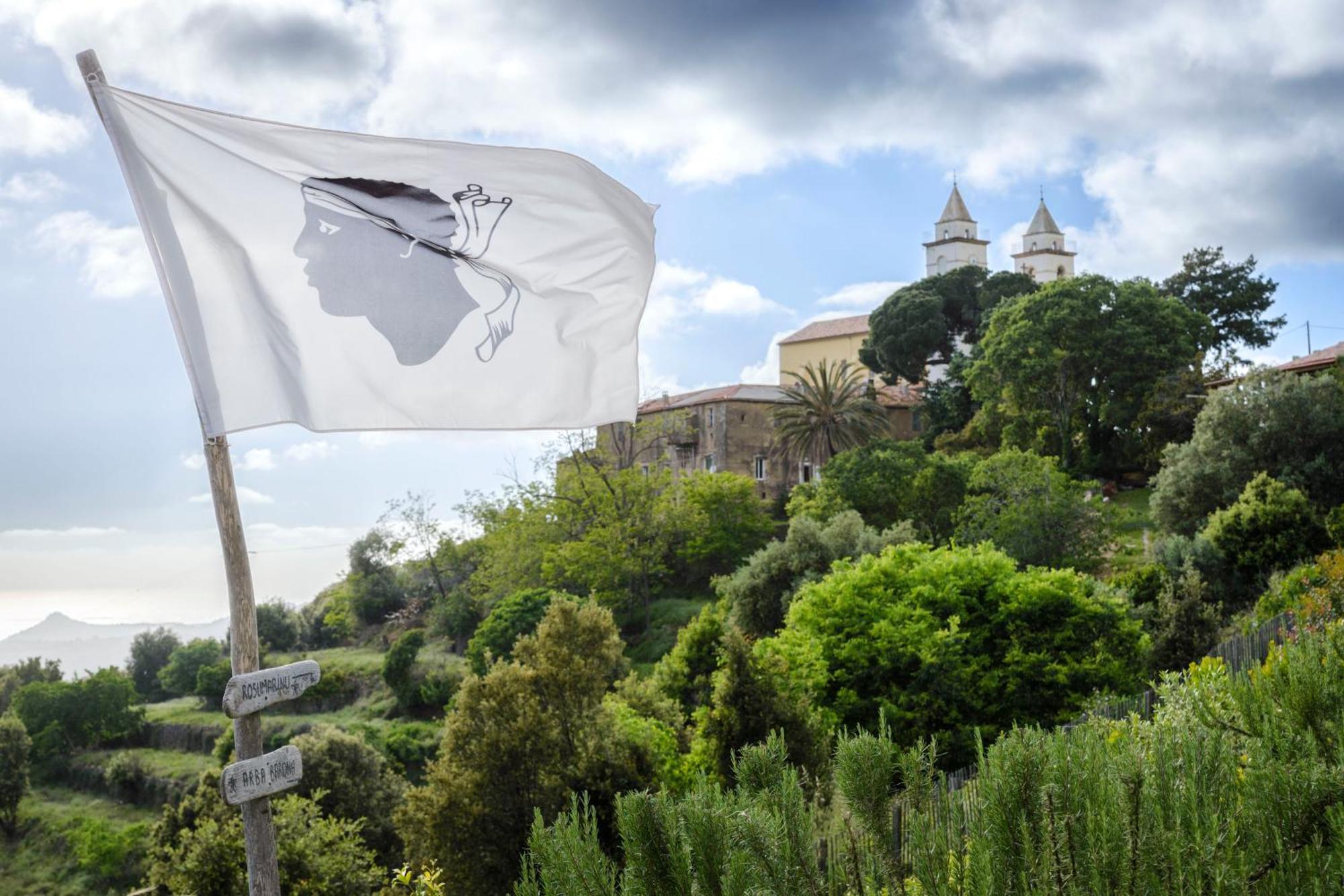 Terre De Maquis, Maison D'Hotes Vue Mer Corse Sari-D'orcino Esterno foto